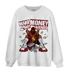 Cherry 12s Sweatshirt Match Make Money Not Friends - NastyJamz