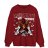 Cherry 12s Sweatshirt Match Make Money Not Friends - NastyJamz