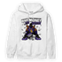 Field Purple 12s Hoodie Match Make Money Not Friends - NastyJamz