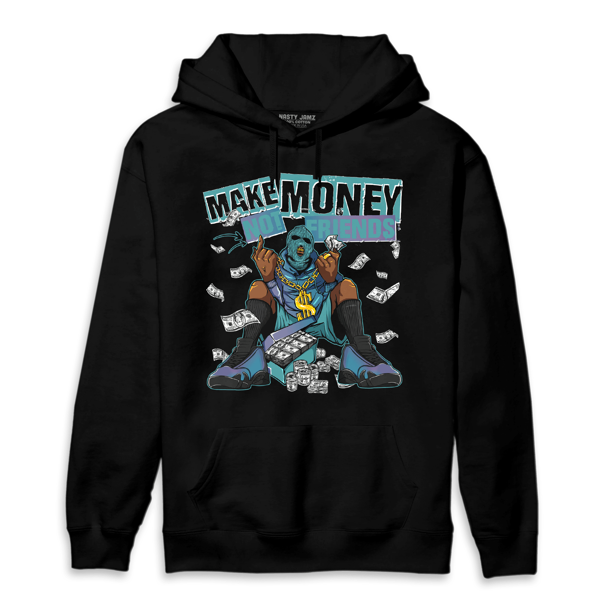 Low Love Letter 14s Hoodie Match Make Money Not Friends - NastyJamz