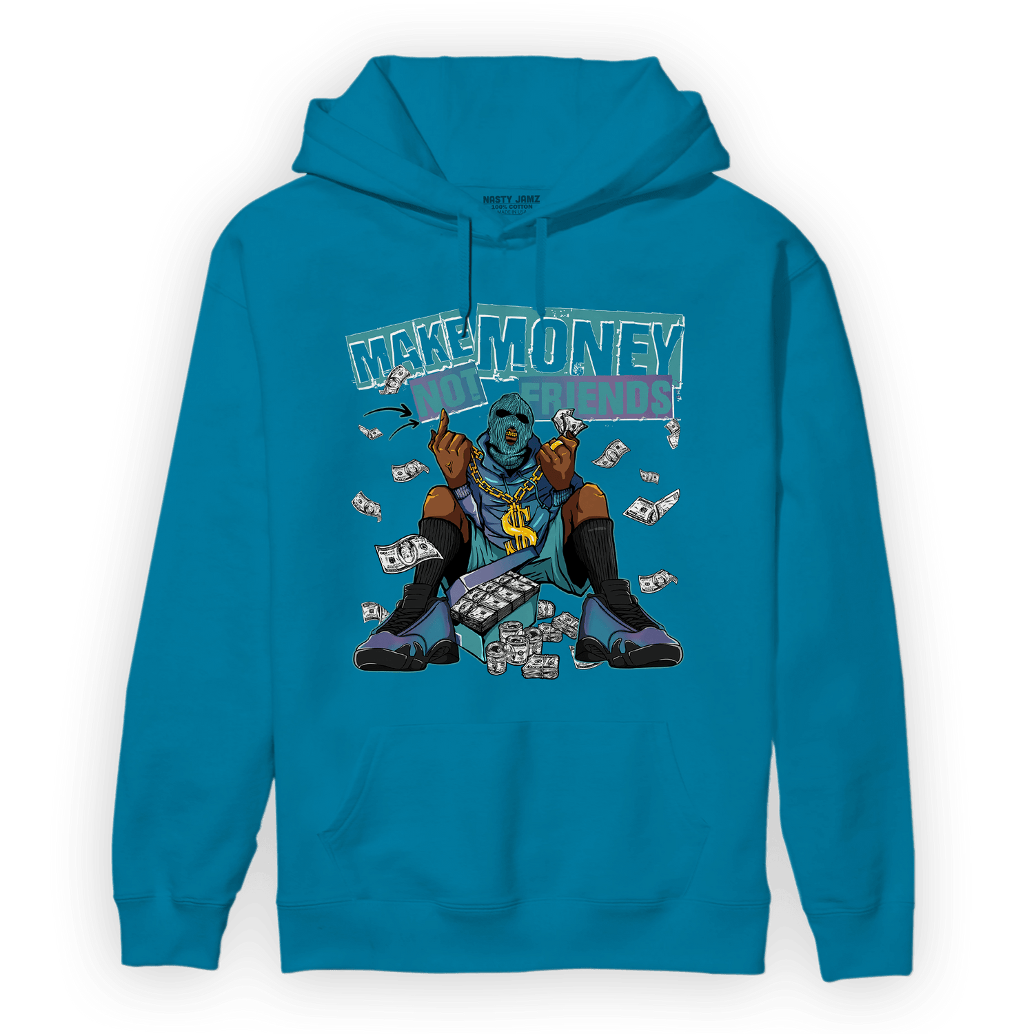 Low Love Letter 14s Hoodie Match Make Money Not Friends - NastyJamz