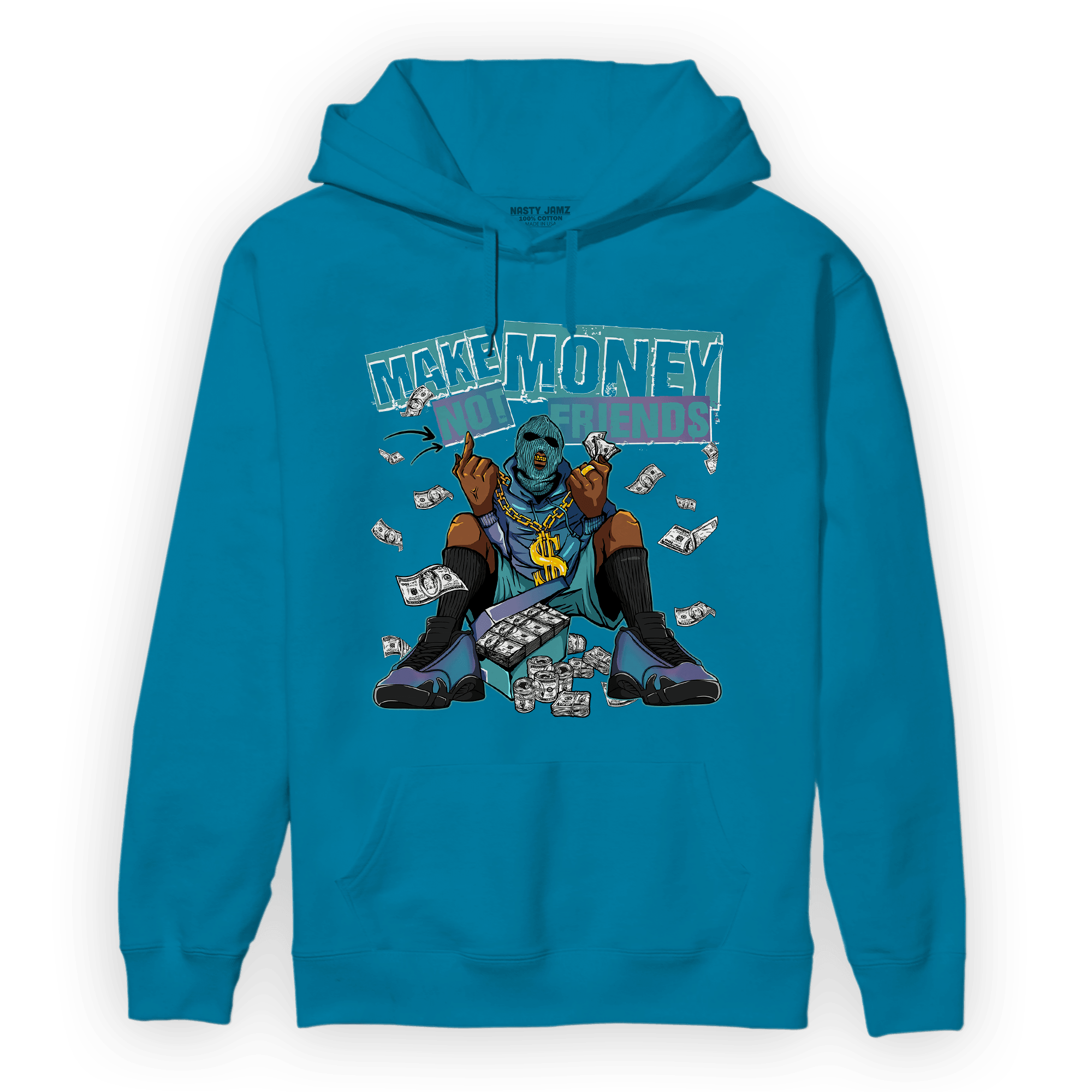 Low Love Letter 14s Hoodie Match Make Money Not Friends - NastyJamz