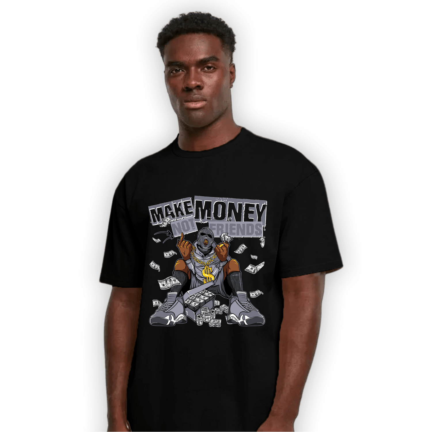 Stealth 14s T Shirt Match Make Money Not Friends - NastyJamz