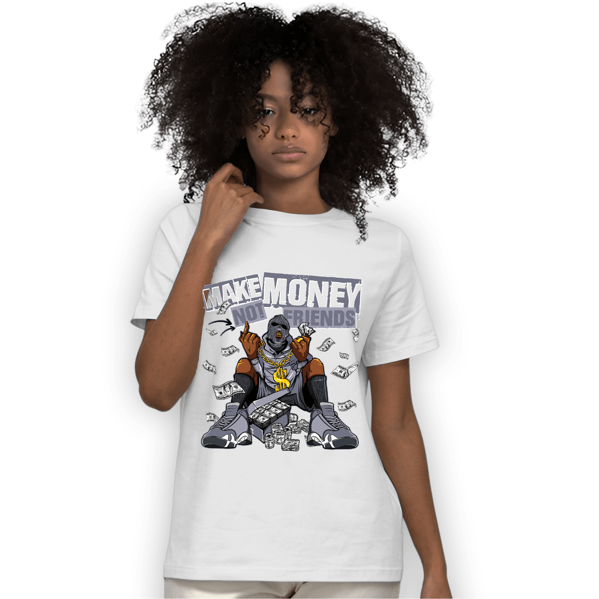 Stealth 14s T Shirt Match Make Money Not Friends - NastyJamz