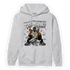 Retro High OG Black White 1s Hoodie Match Make Money Not Friends - NastyJamz