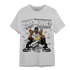 Retro High OG Black White 1s T Shirt Match Make Money Not Friends - NastyJamz