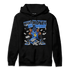 University Blue Toe 1s Hoodie Match Make Money Not Friends - NastyJamz