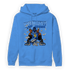University Blue Toe 1s Hoodie Match Make Money Not Friends - NastyJamz