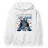 University Blue 5s Hoodie Match Make Money Not Friends - NastyJamz