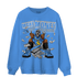 University Blue 5s Sweatshirt Match Make Money Not Friends - NastyJamz