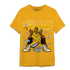 Yellow Ochre 6s T Shirt Match Make Money Not Friends - NastyJamz