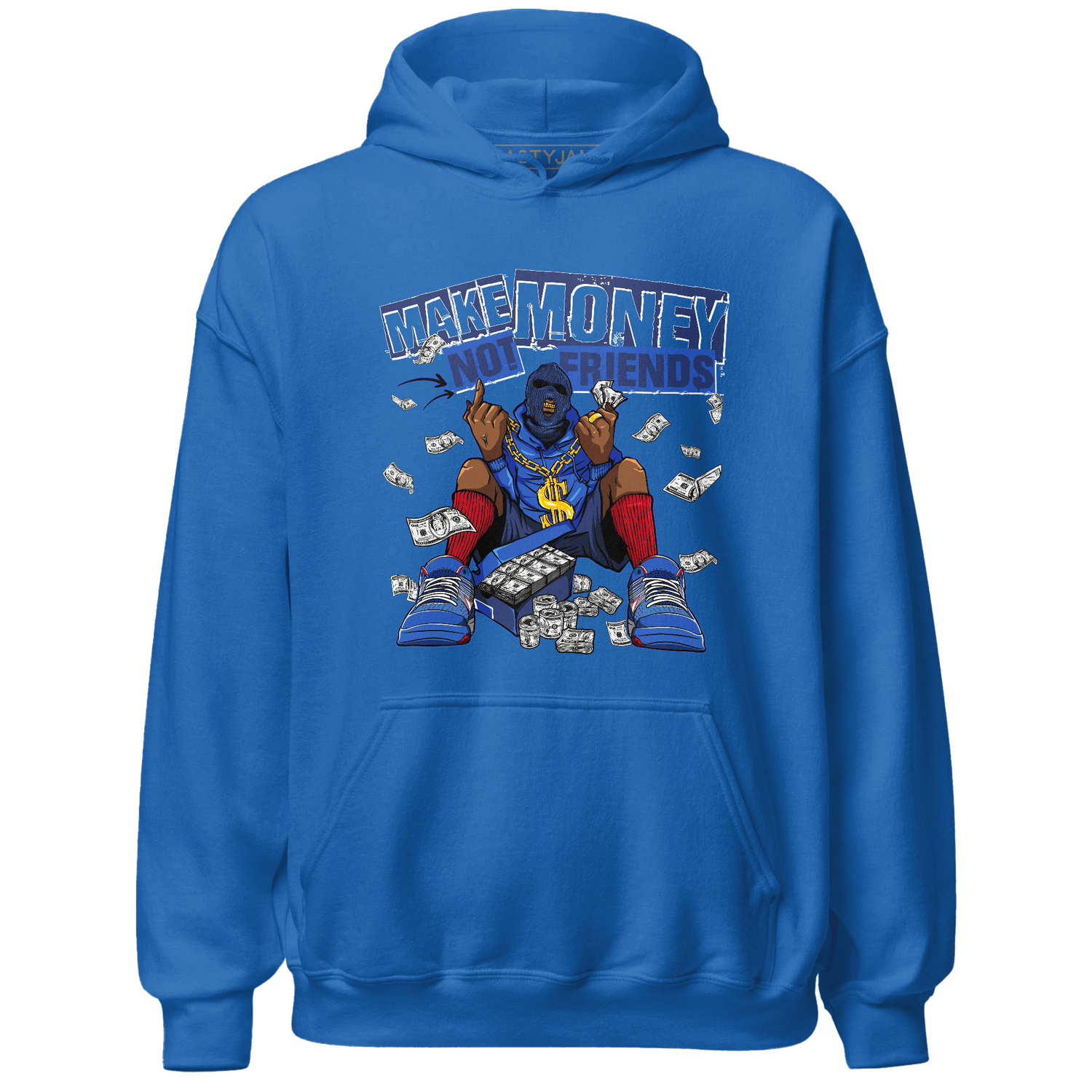 KB 4 Protro Philly Hoodie Match Make Money Not Friends - NastyJamz