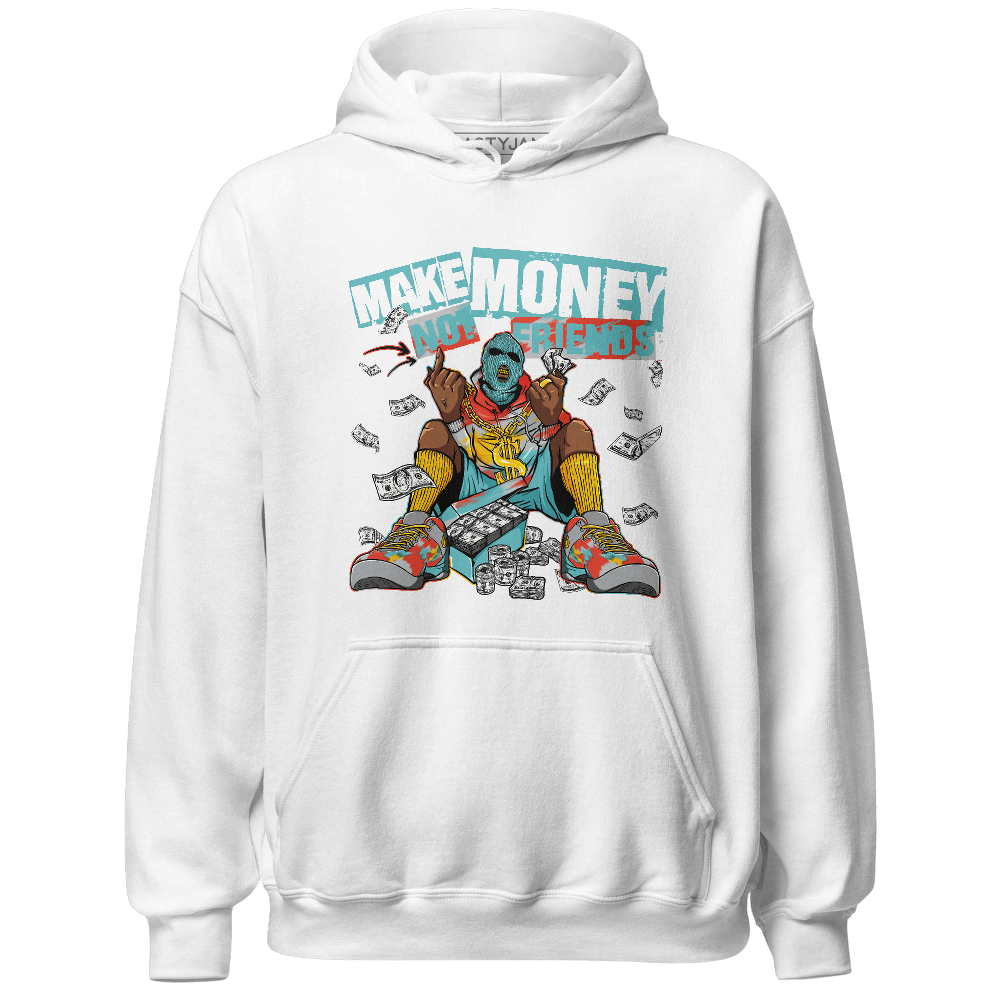 KB 8 Protro Venice Beach Hoodie Match Make Money Not Friends - NastyJamz