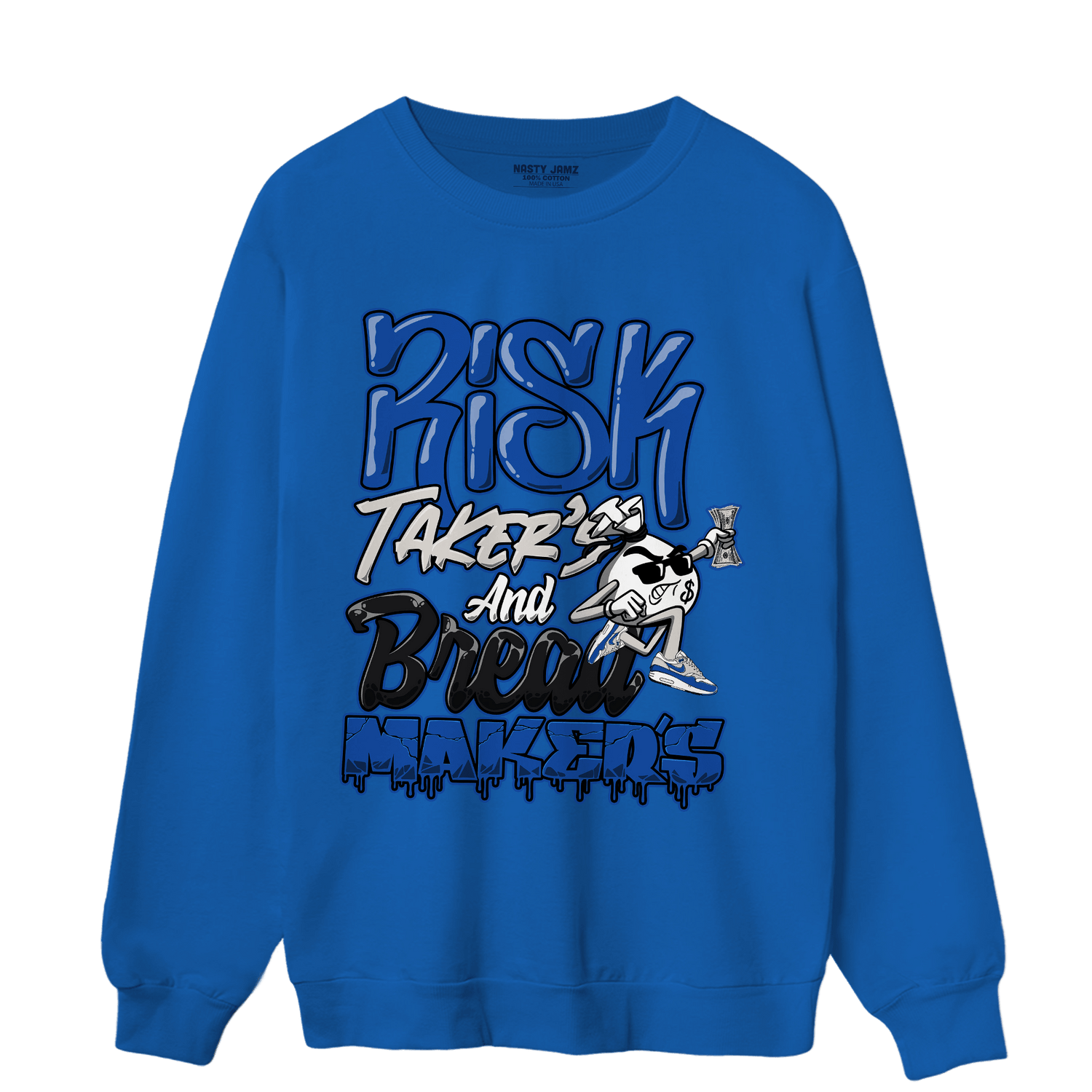 Air Max 1 86 Royal Sweatshirt Match Making Our Bread - NastyJamz