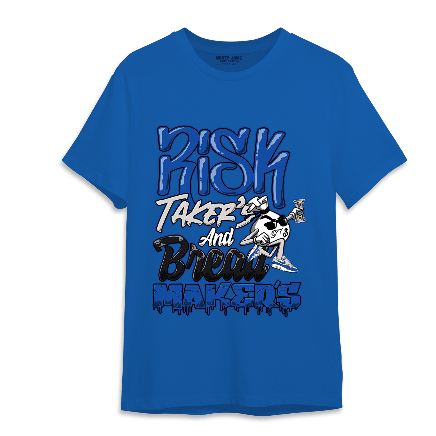 Air Max 1 86 Royal T Shirt Match Making Our Bread - NastyJamz
