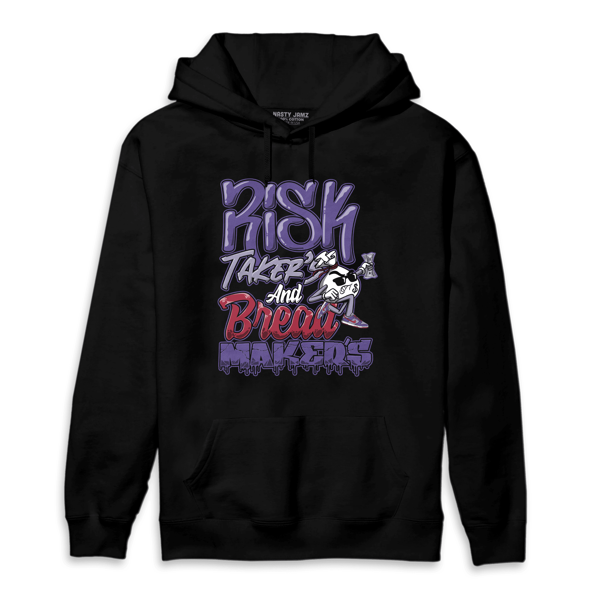 Dunk Low Plum Hoodie Match Making Our Bread - NastyJamz