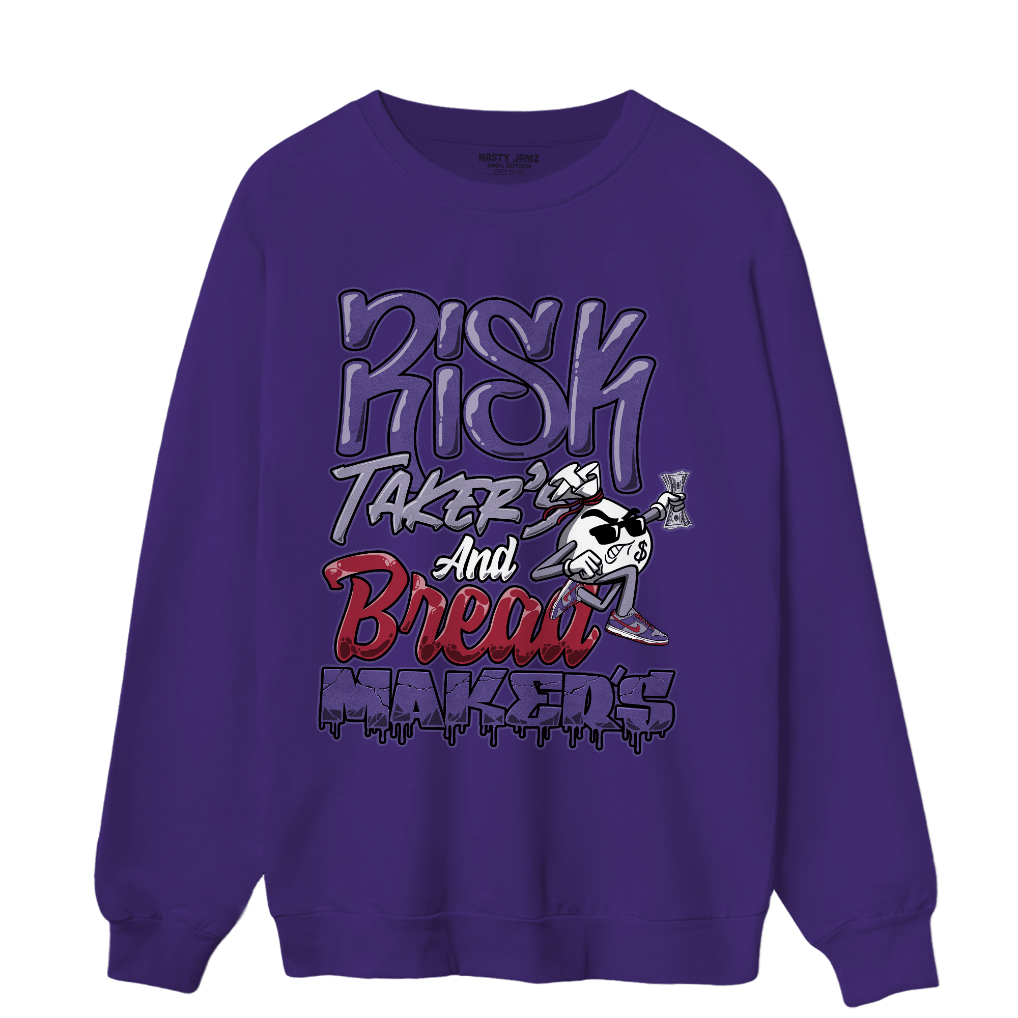 Dunk Low Plum Sweatshirt Match Making Our Bread - NastyJamz