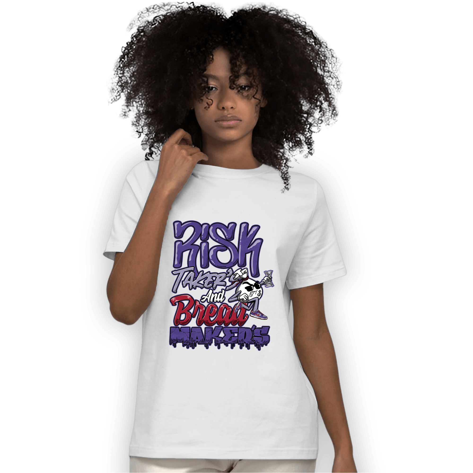 Dunk Low Plum T Shirt Match Making Our Bread - NastyJamz