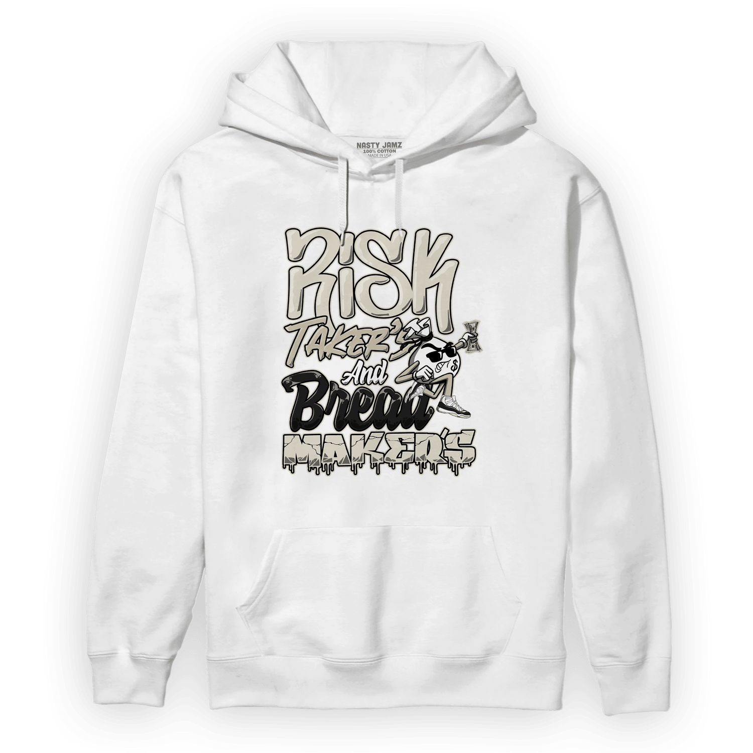 Gratitude 11s Hoodie Match Making Our Bread - NastyJamz
