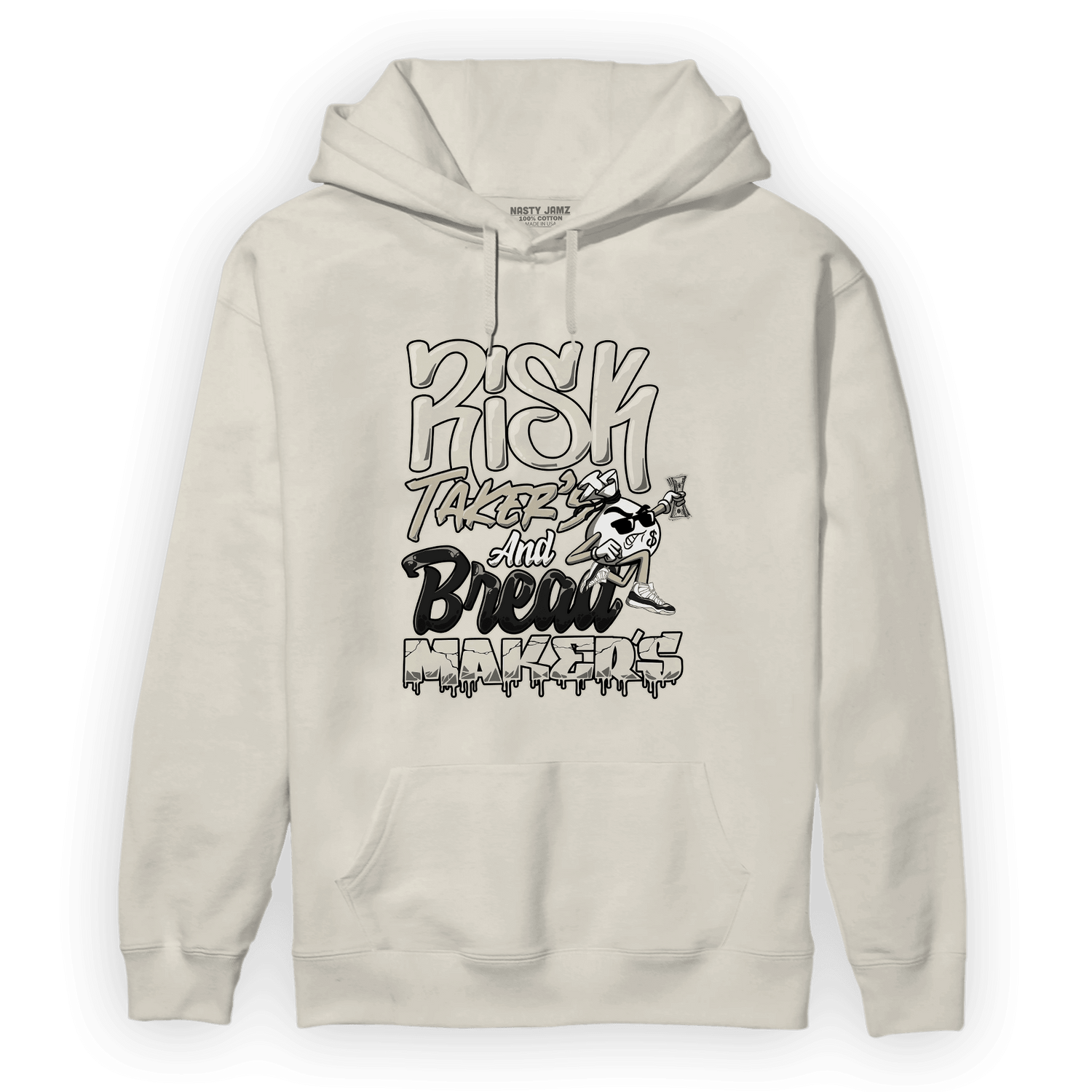 Gratitude 11s Hoodie Match Making Our Bread - NastyJamz