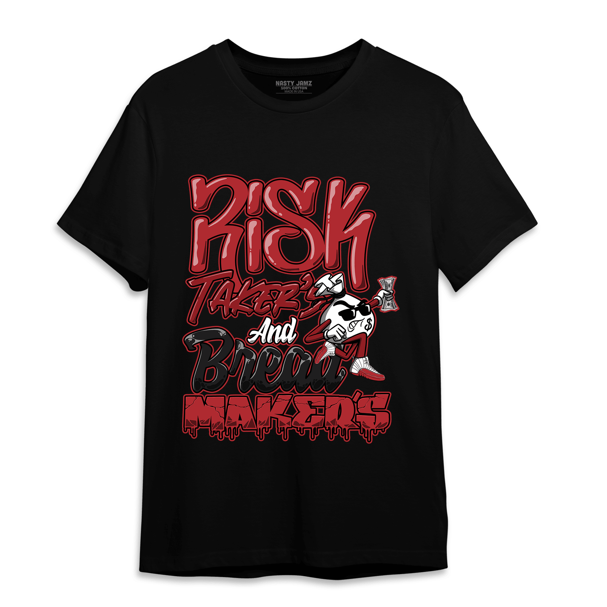 Cherry 12s T Shirt Match Making Our Bread - NastyJamz