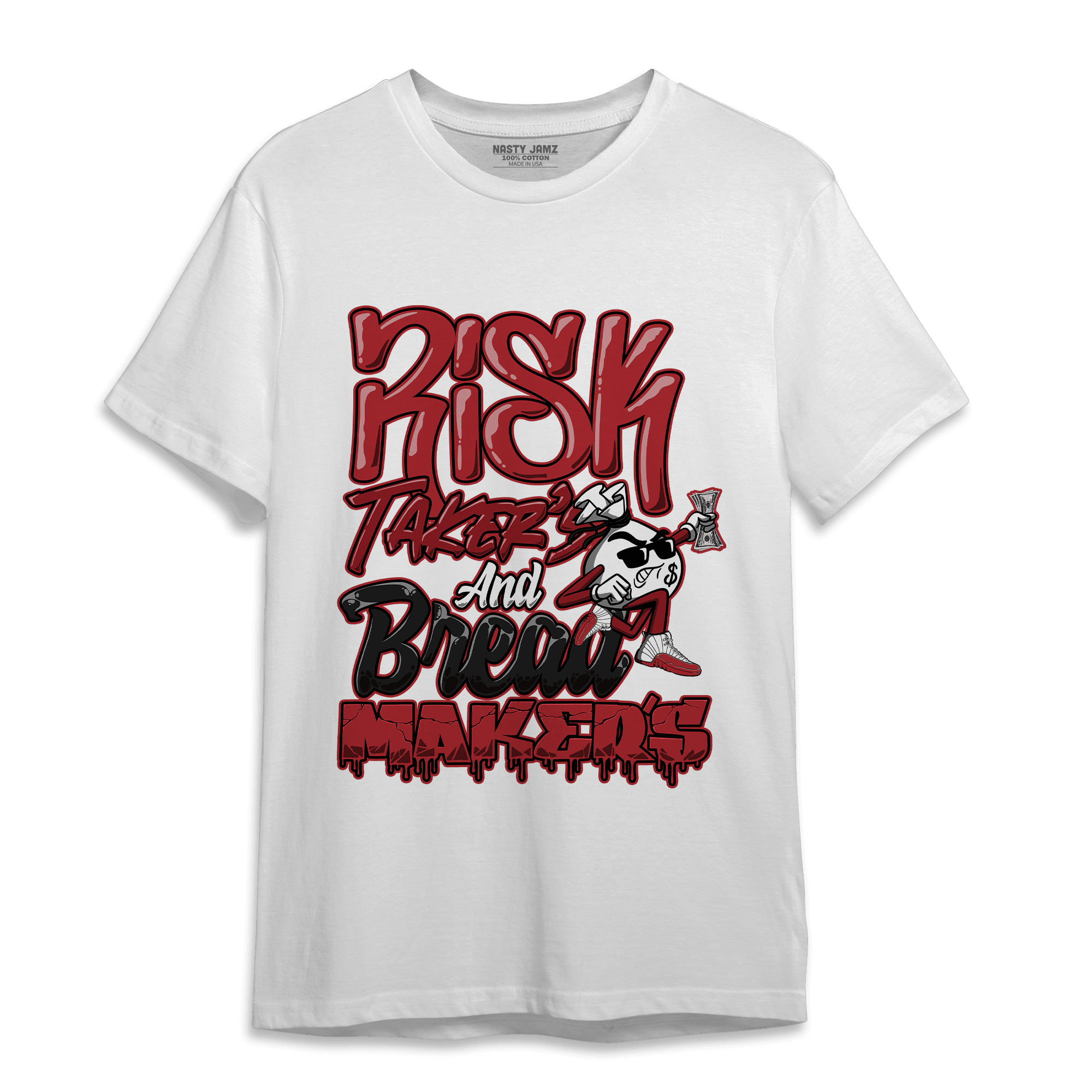 Cherry 12s T Shirt Match Making Our Bread - NastyJamz