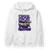 Field Purple 12s Hoodie Match Making Our Bread - NastyJamz