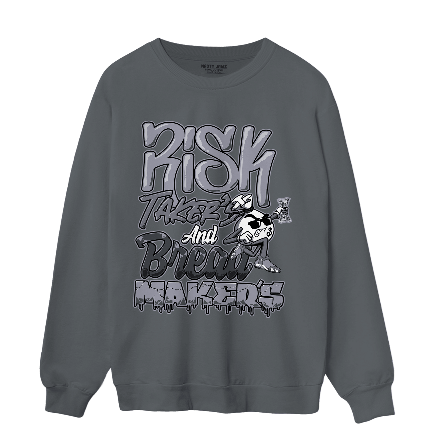 Stealth 14s Sweatshirt Match Making Our Bread - NastyJamz