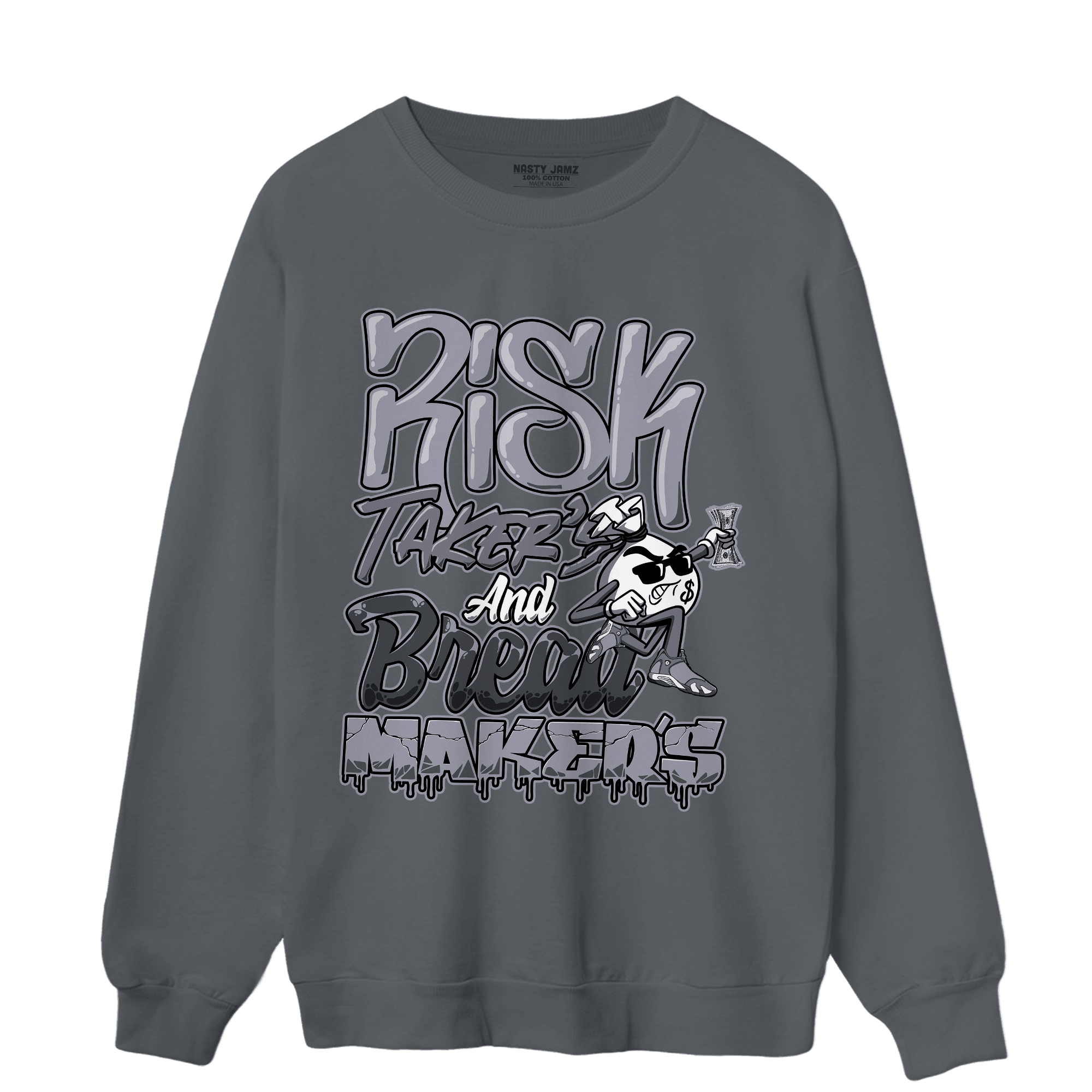 Stealth 14s Sweatshirt Match Making Our Bread - NastyJamz