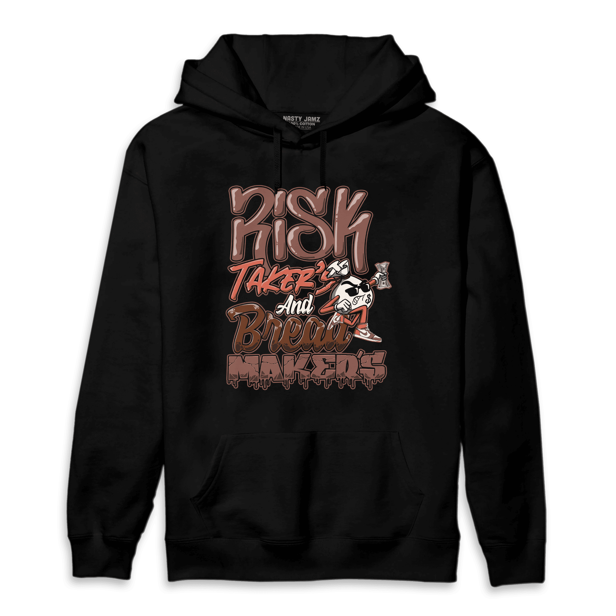 High OG Dusted Clay 1s Hoodie Match Making Our Bread - NastyJamz