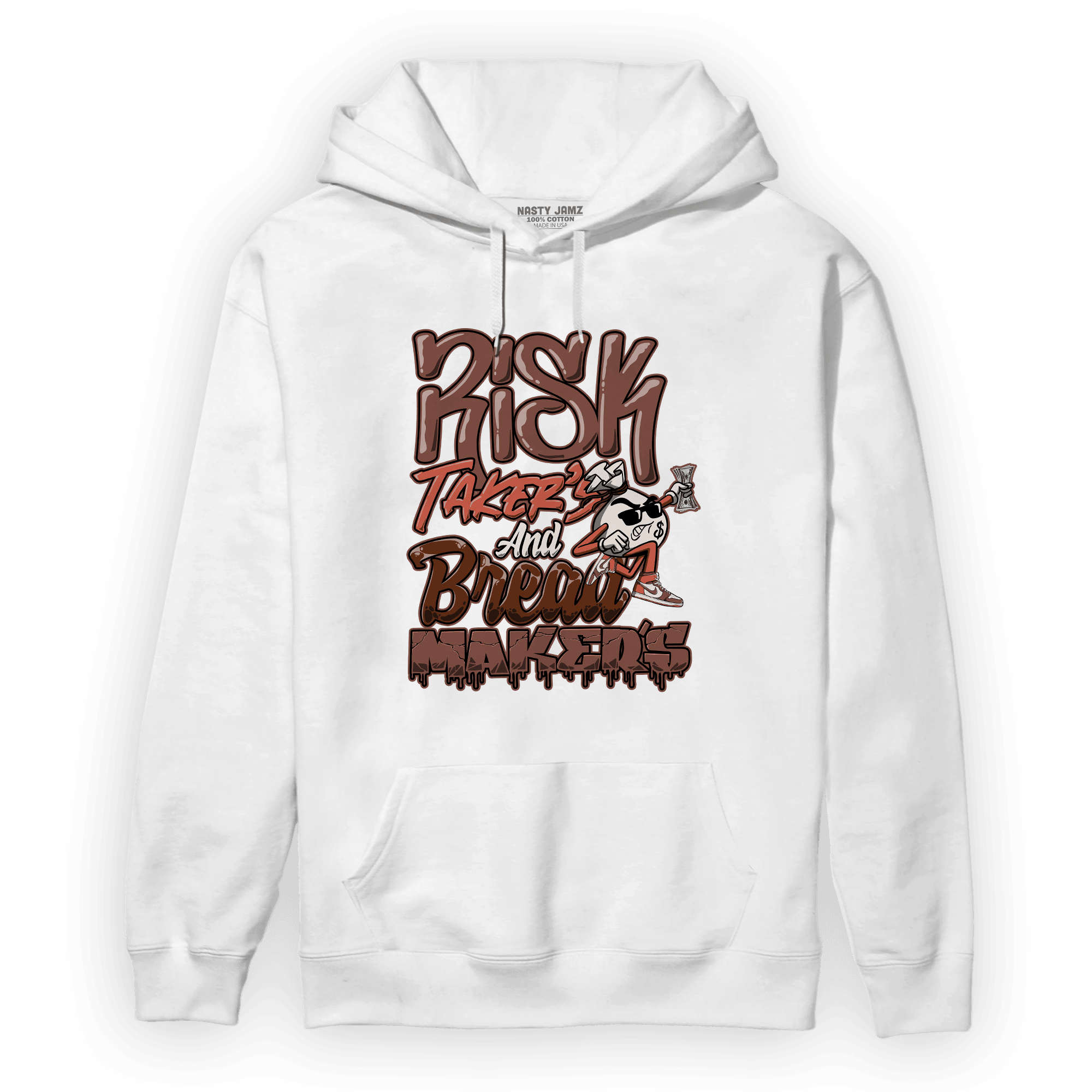 High OG Dusted Clay 1s Hoodie Match Making Our Bread - NastyJamz