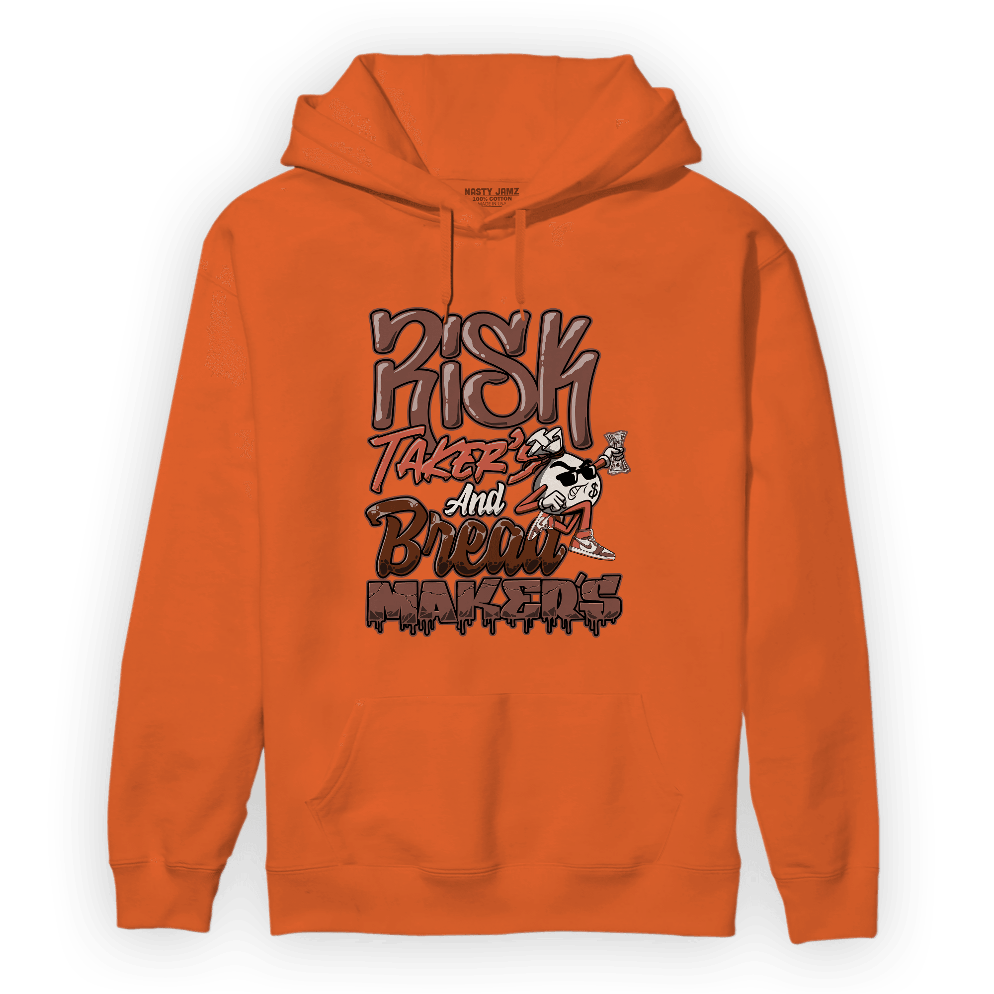 High OG Dusted Clay 1s Hoodie Match Making Our Bread - NastyJamz