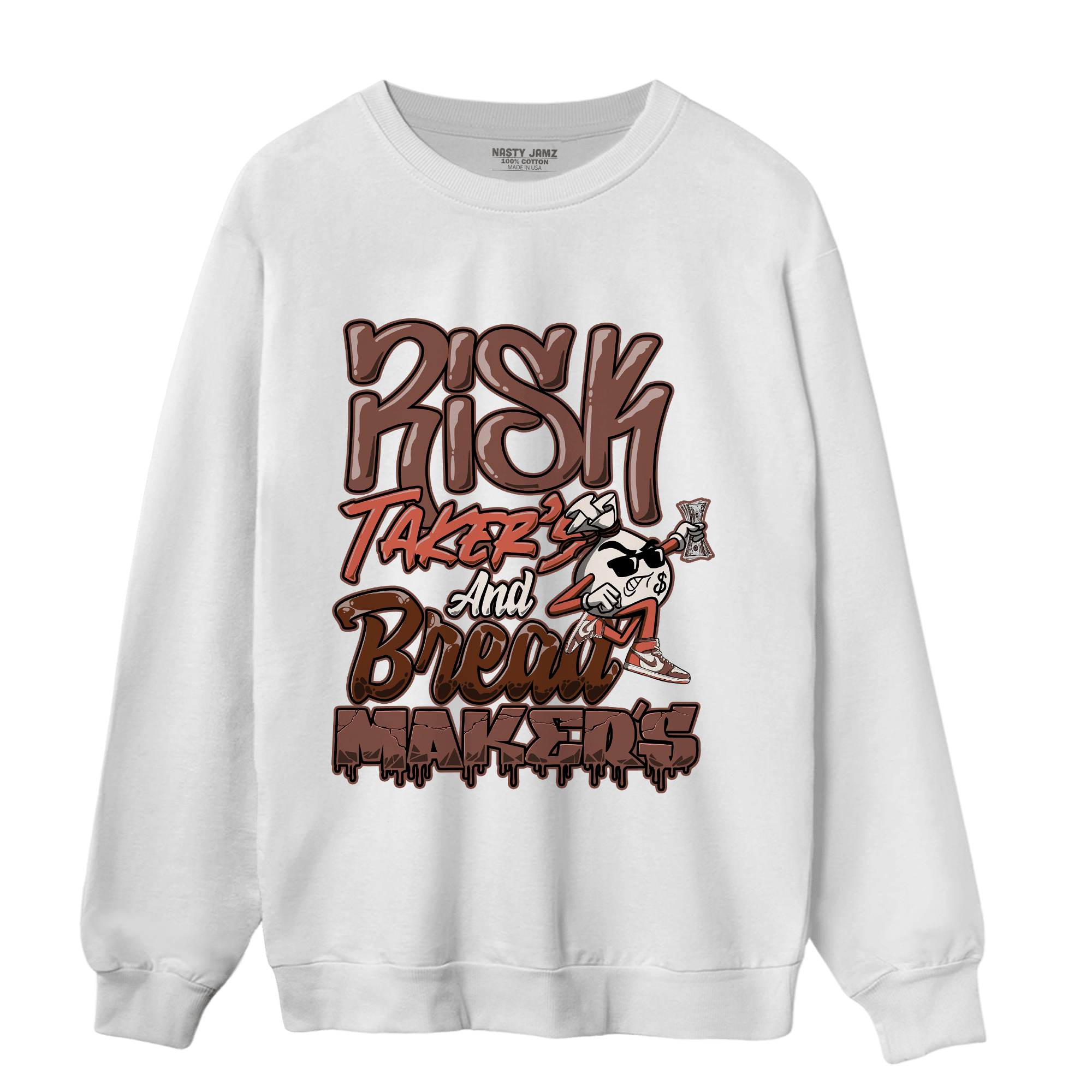 High OG Dusted Clay 1s Sweatshirt Match Making Our Bread - NastyJamz