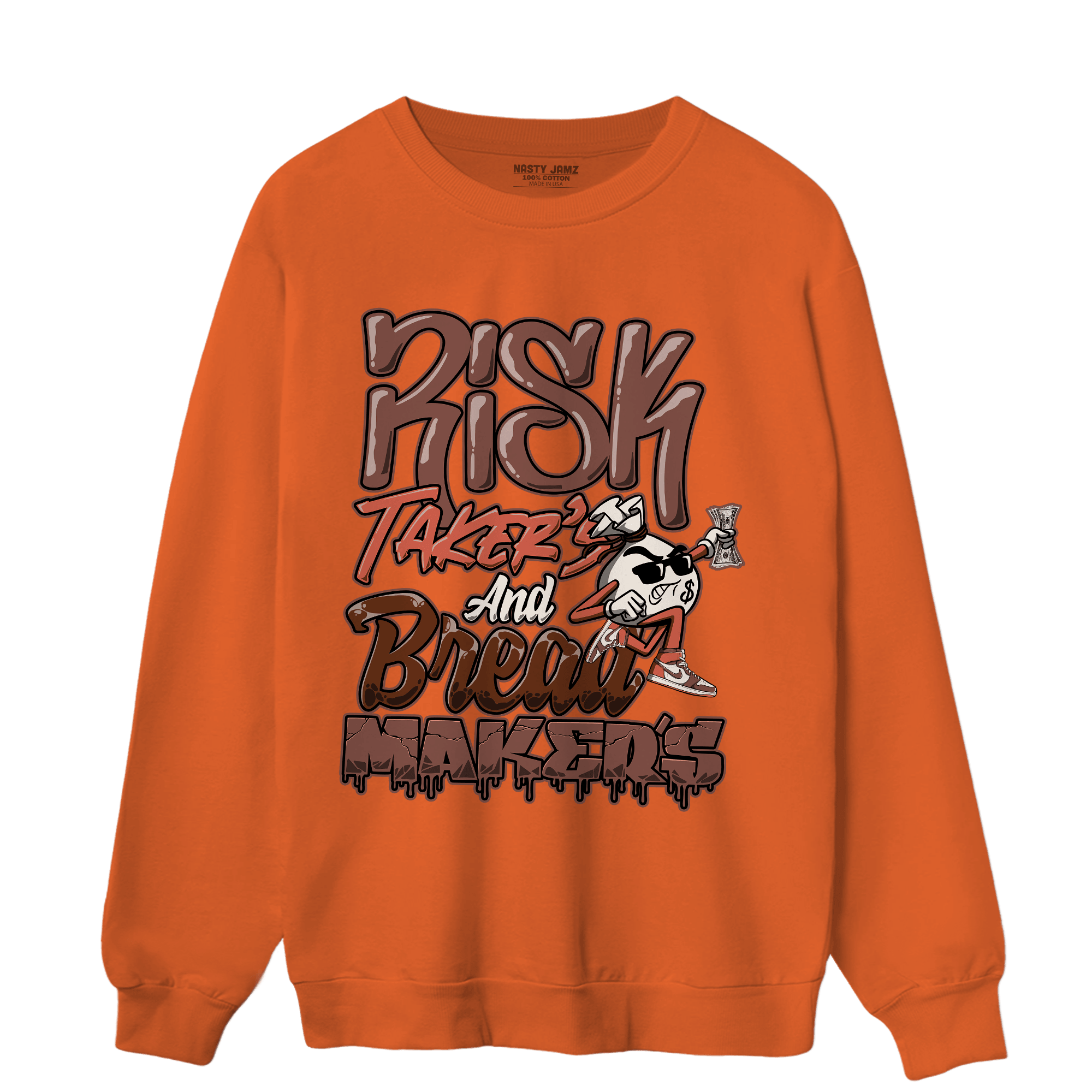 High OG Dusted Clay 1s Sweatshirt Match Making Our Bread - NastyJamz