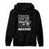 Retro High OG Black White 1s Hoodie Match Making Our Bread - NastyJamz