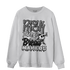 Retro High OG Black White 1s Sweatshirt Match Making Our Bread - NastyJamz