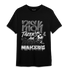 Retro High OG Black White 1s T Shirt Match Making Our Bread - NastyJamz