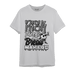 Retro High OG Black White 1s T Shirt Match Making Our Bread - NastyJamz