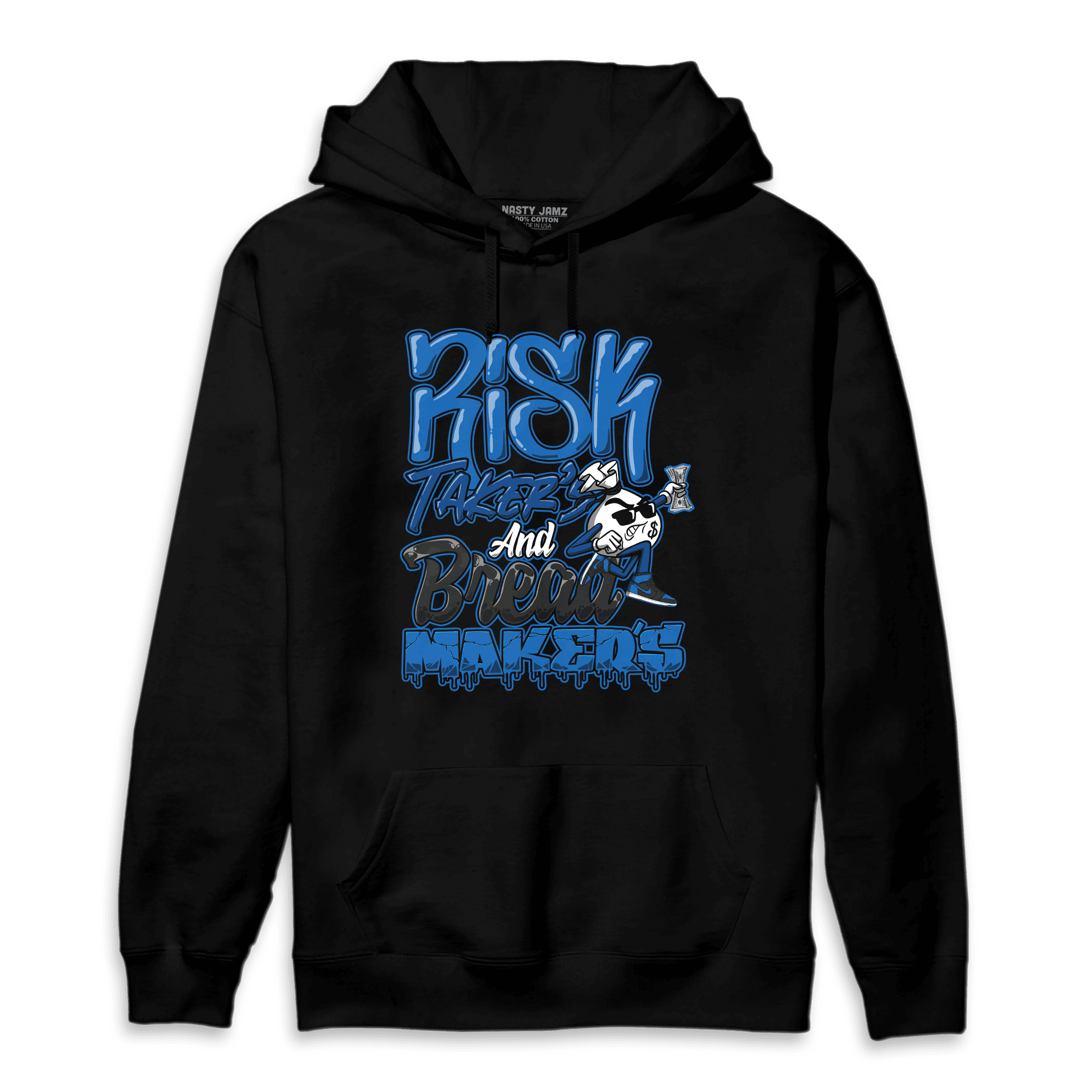 Royal Reimagined 1s Hoodie Match Making Our Bread - NastyJamz