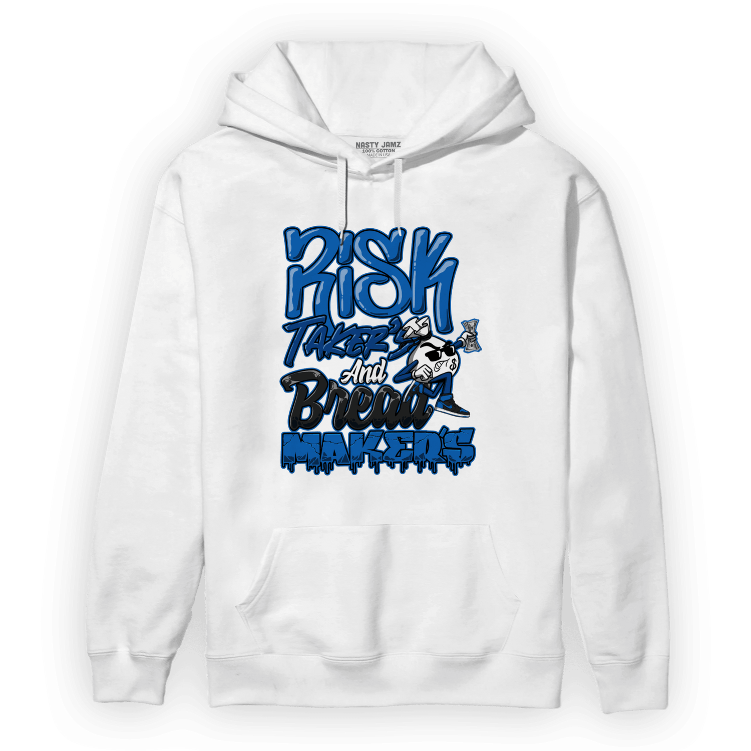 Royal Reimagined 1s Hoodie Match Making Our Bread - NastyJamz