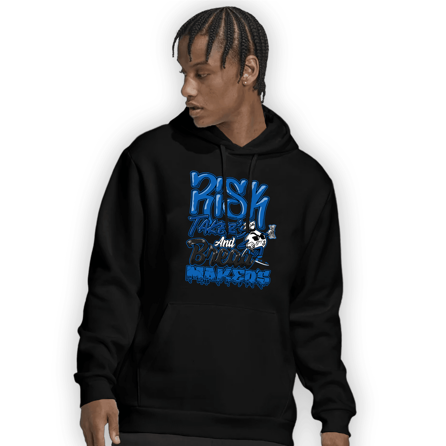 Royal Reimagined 1s Hoodie Match Making Our Bread - NastyJamz