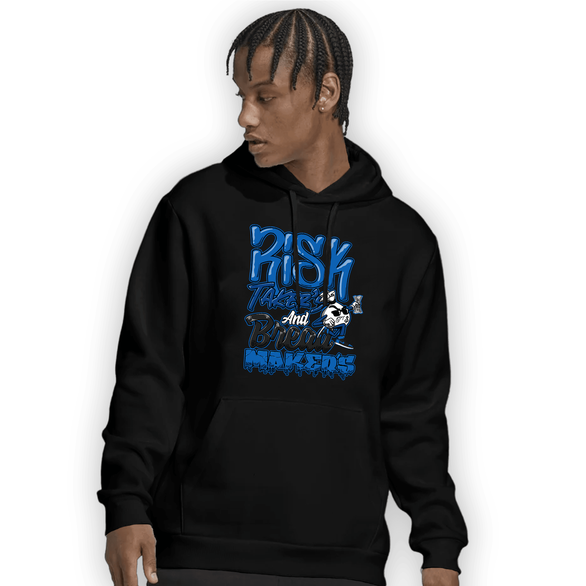 Royal Reimagined 1s Hoodie Match Making Our Bread - NastyJamz