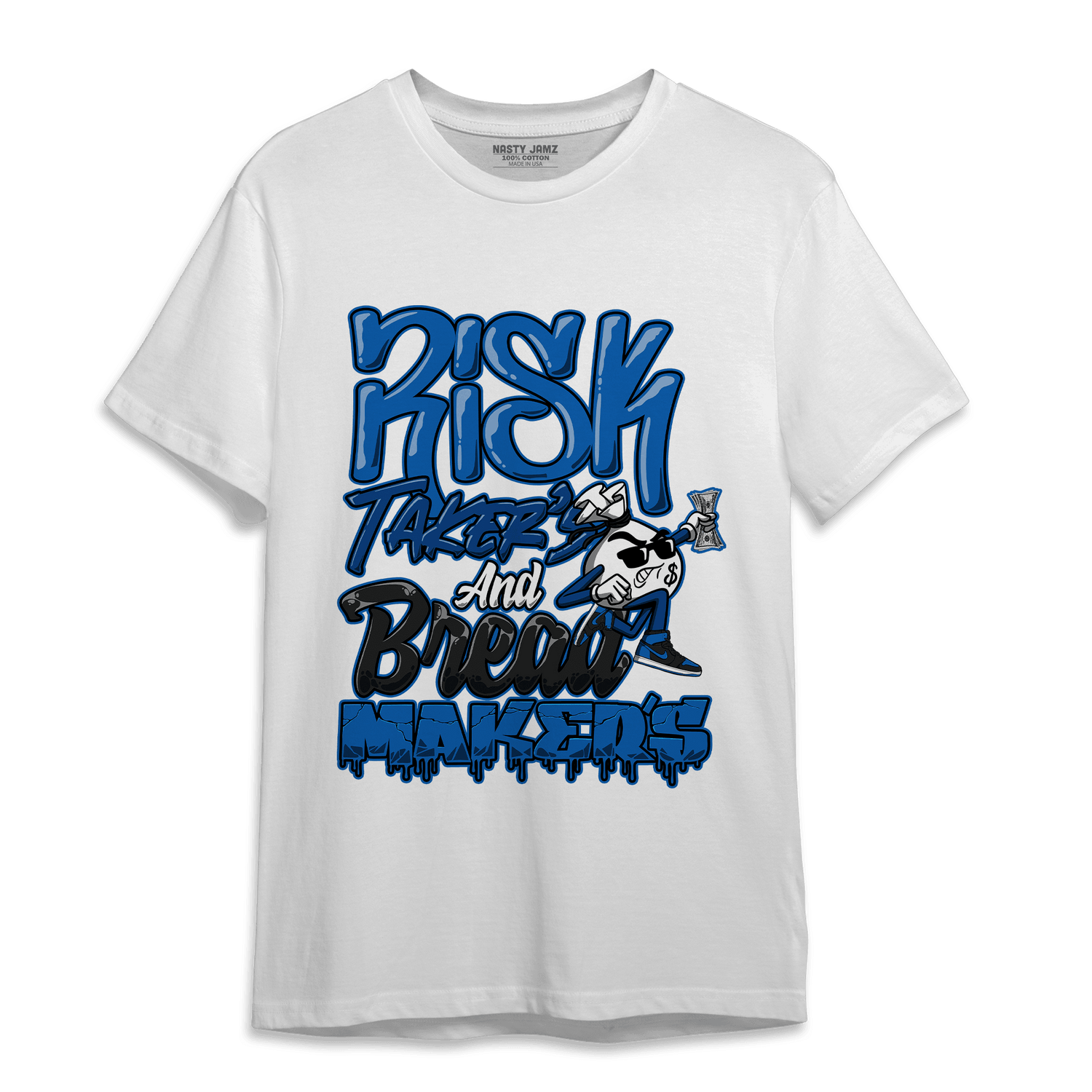 Royal Reimagined 1s T Shirt Match Making Our Bread - NastyJamz