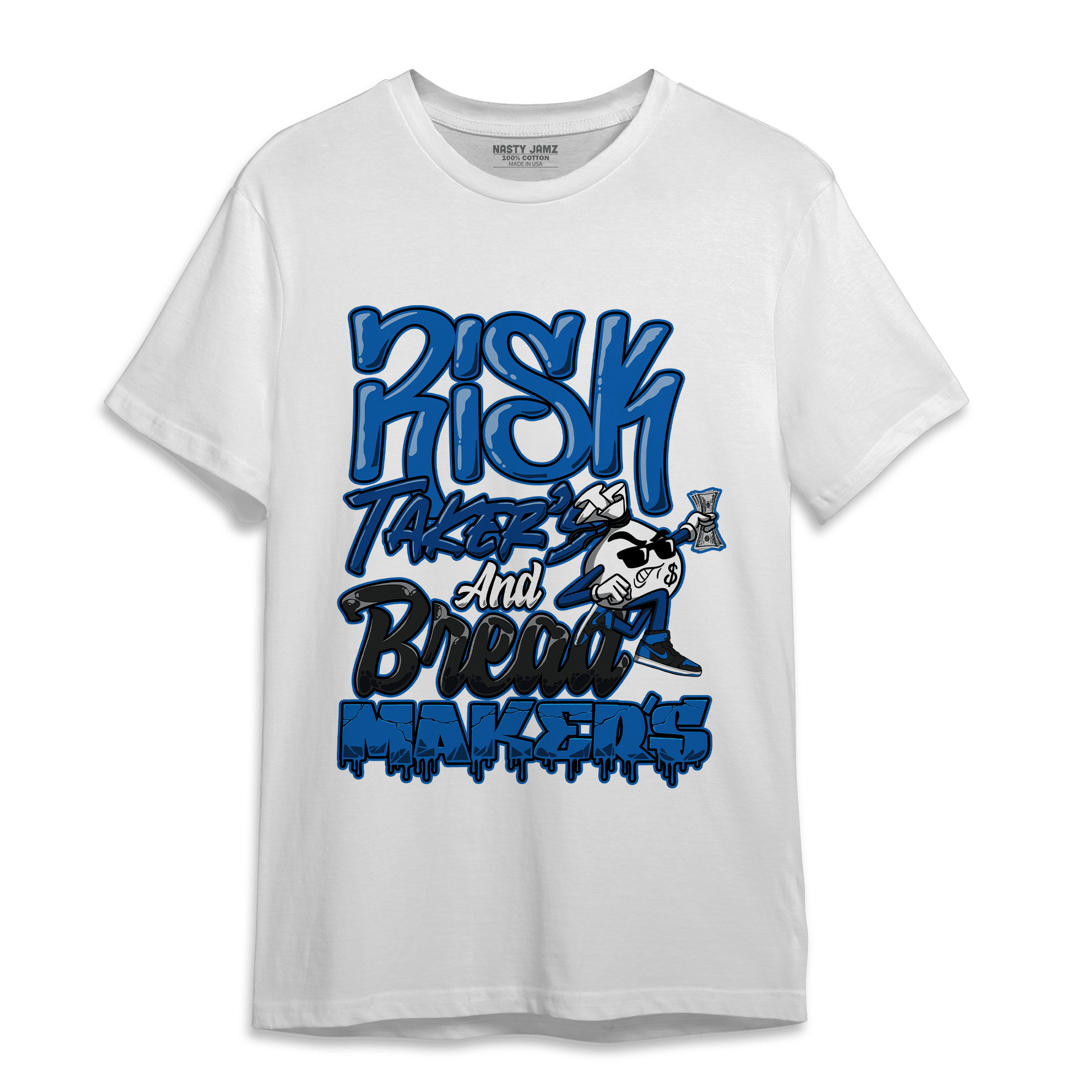 Royal Reimagined 1s T Shirt Match Making Our Bread - NastyJamz