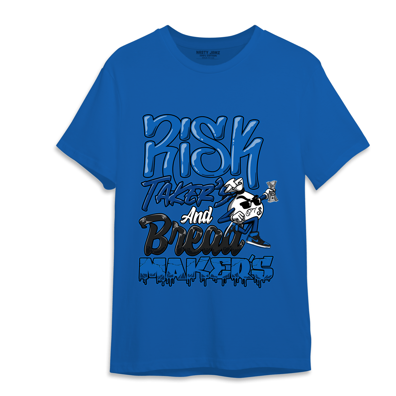 Royal Reimagined 1s T Shirt Match Making Our Bread - NastyJamz