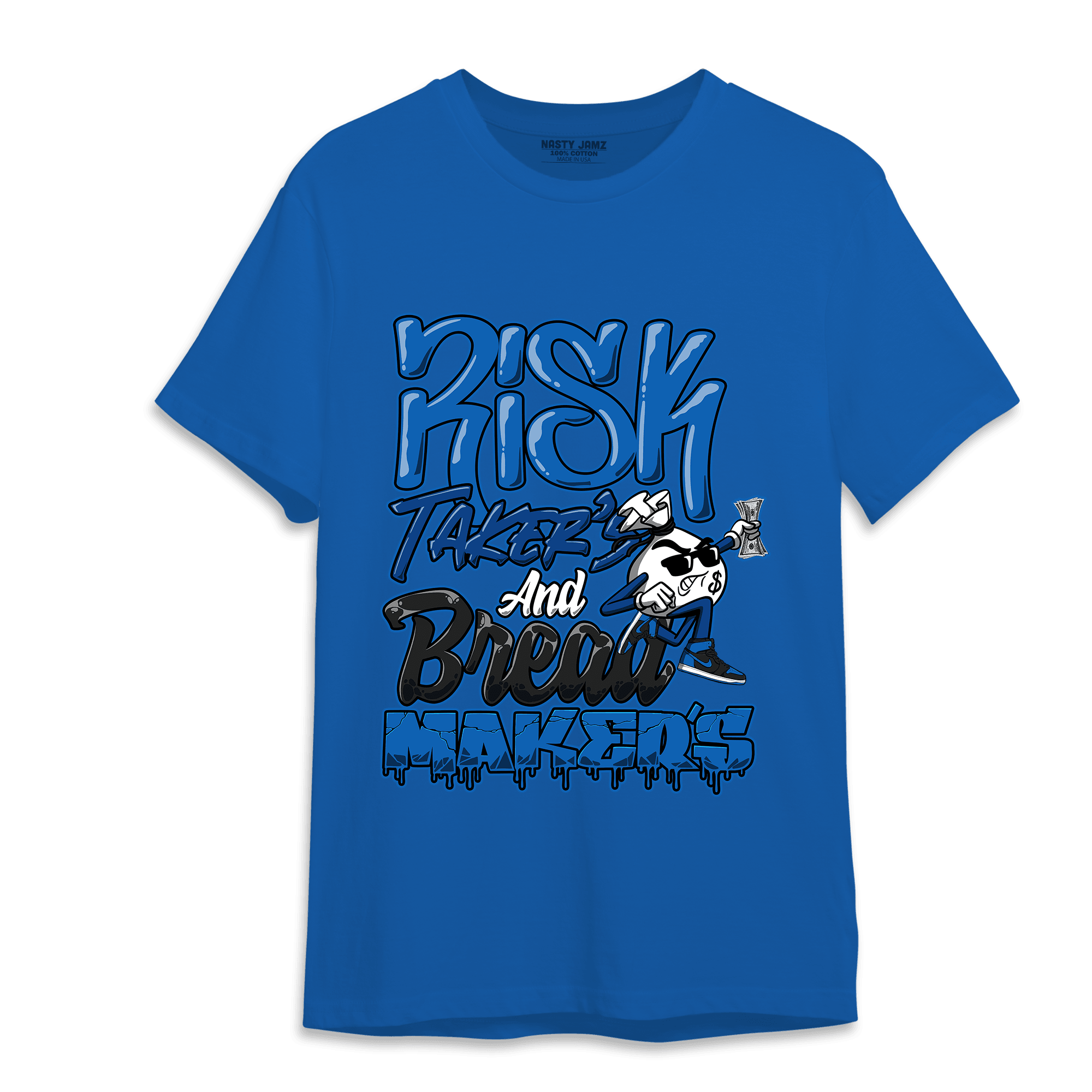 Royal Reimagined 1s T Shirt Match Making Our Bread - NastyJamz