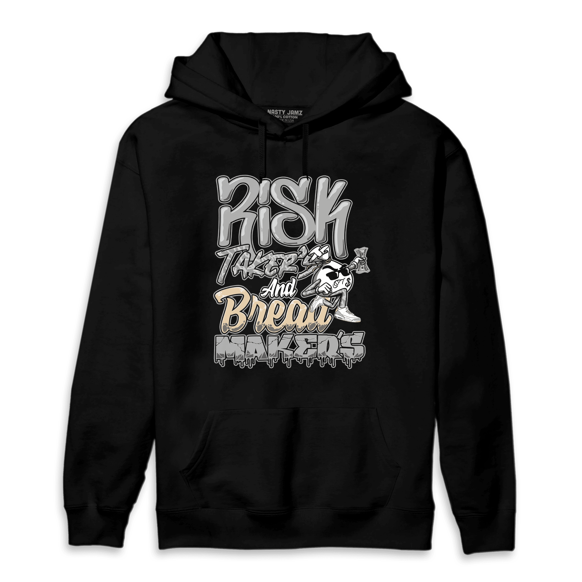 Craft Ivory 3s Hoodie Match Making Our Bread - NastyJamz