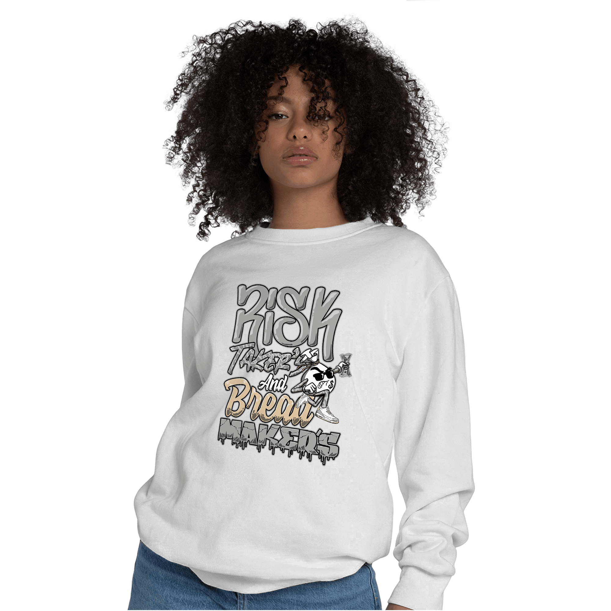 Craft Ivory 3s Sweatshirt Match Making Our Bread - NastyJamz