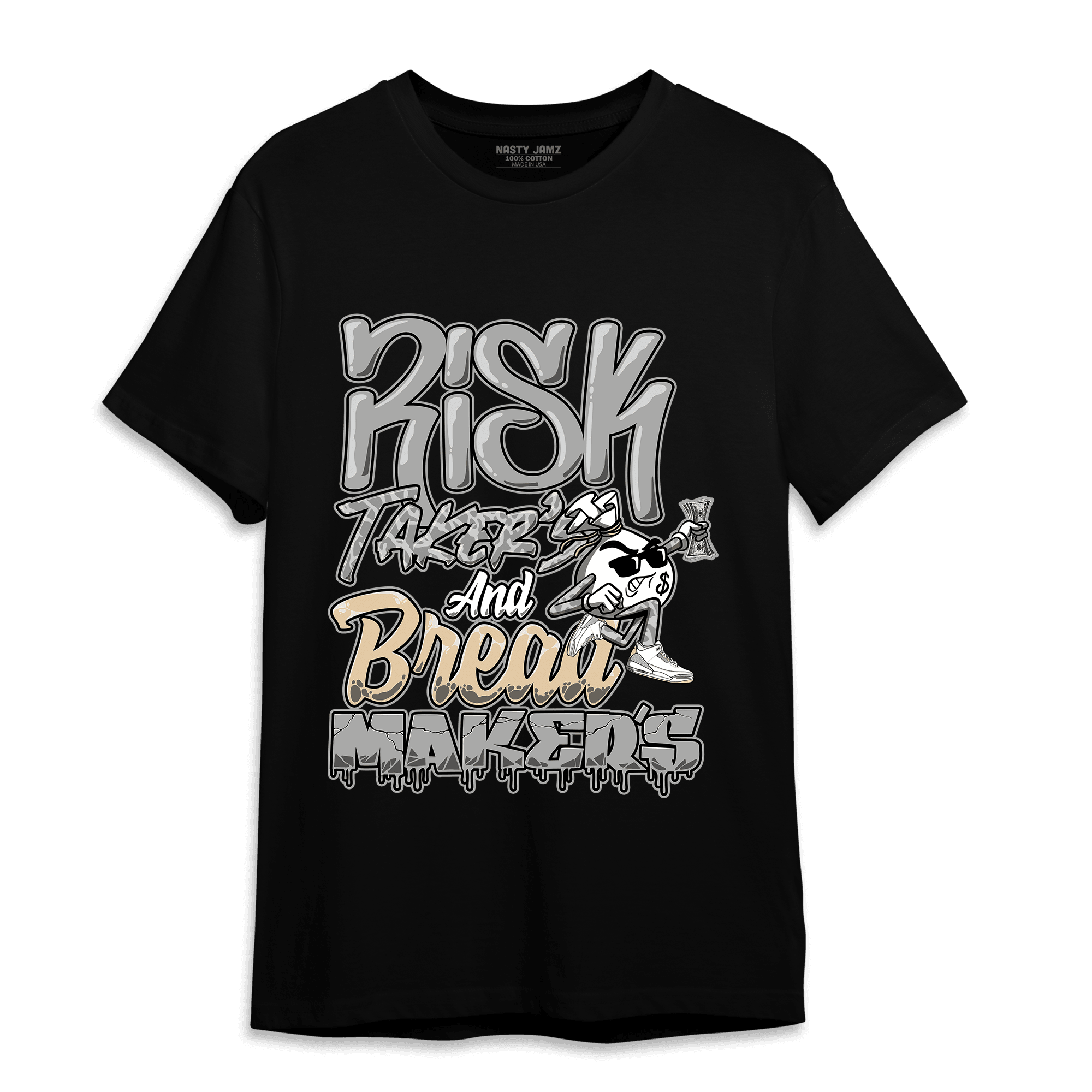 Craft Ivory 3s T Shirt Match Making Our Bread - NastyJamz