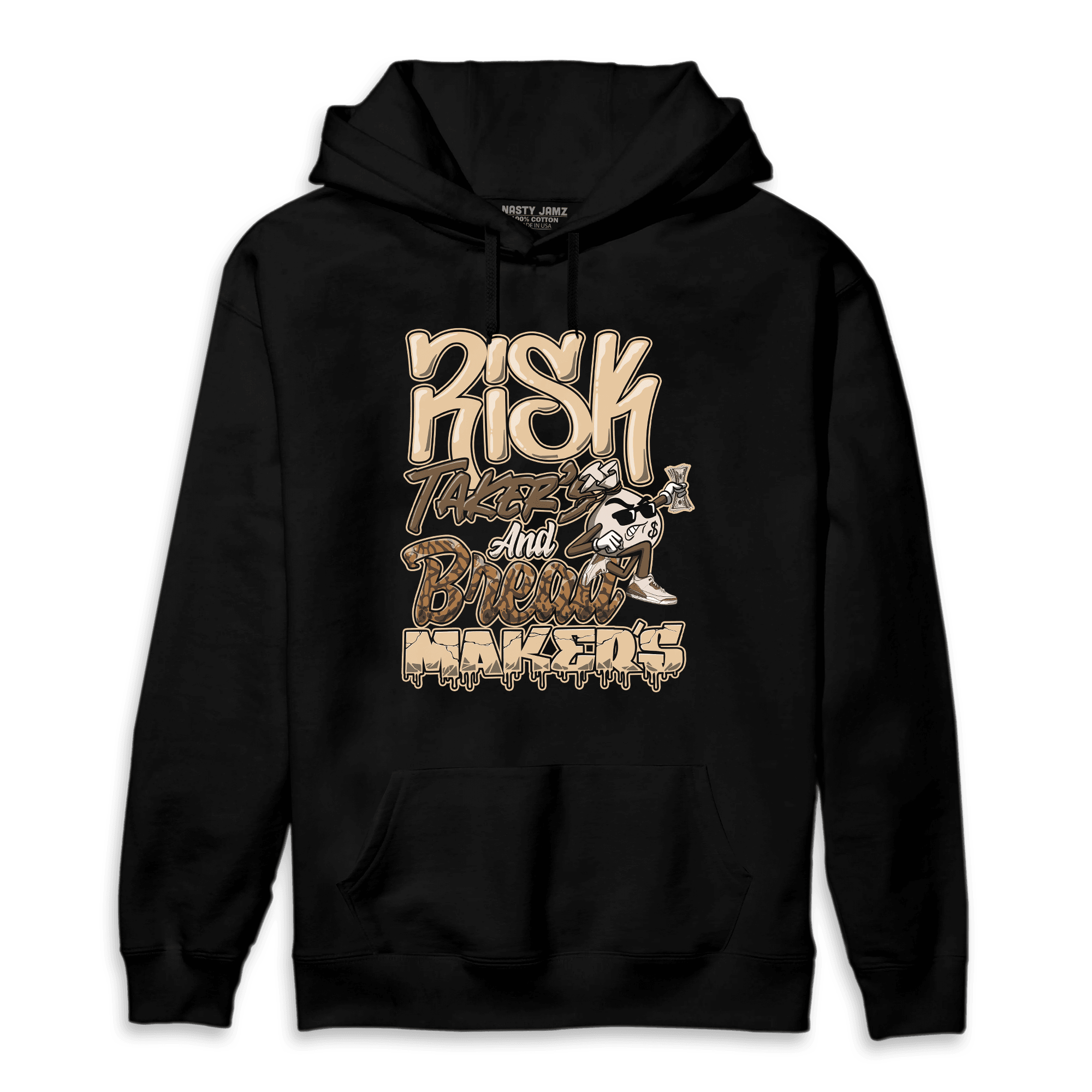 Palomino 3s Hoodie Match Making Our Bread - NastyJamz